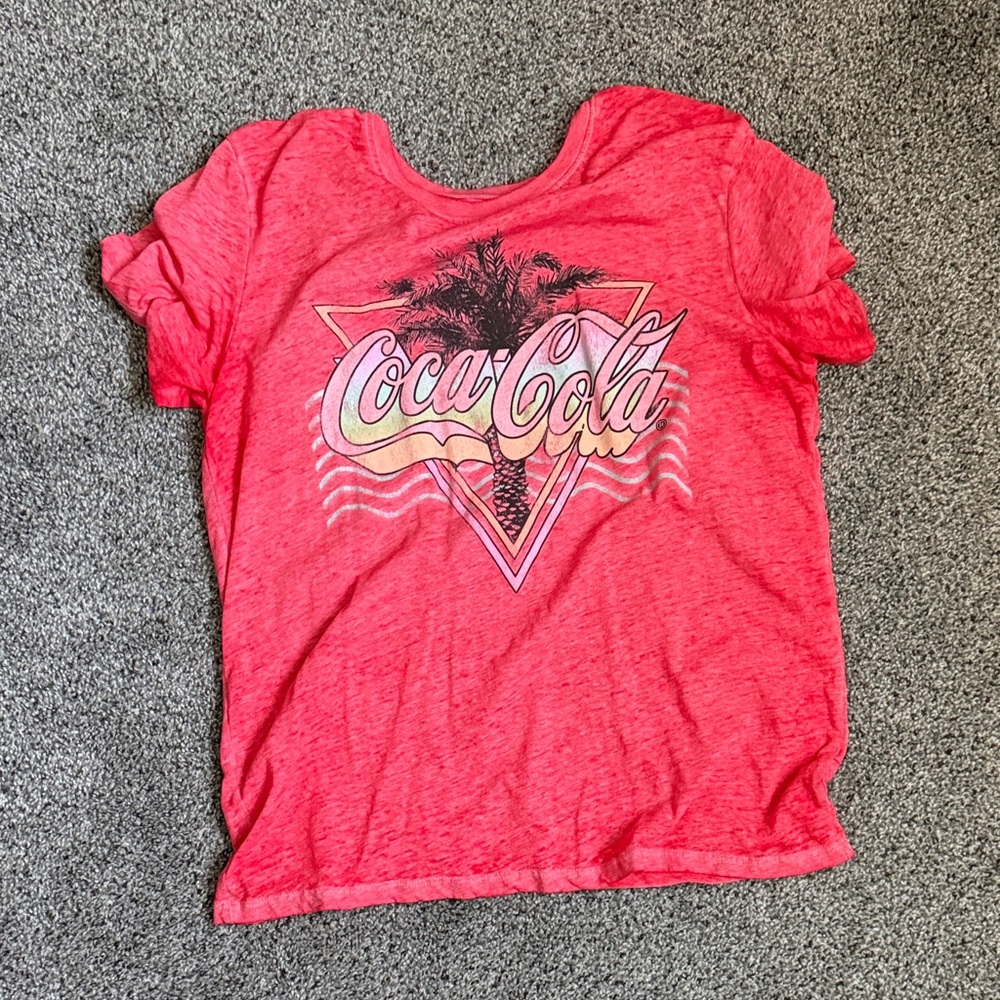 Coca Cola Pink Graphic Tee